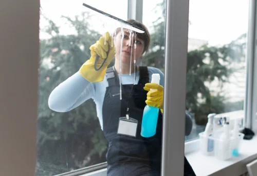 Nettoyage de vitres intérieures et extérieures à Plerneuf